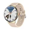 Smartwatch Fitness Tracker 1.43 Inch AMOLED IP68 Waterproof LA99 Gold+silicone strap LA99 My Store