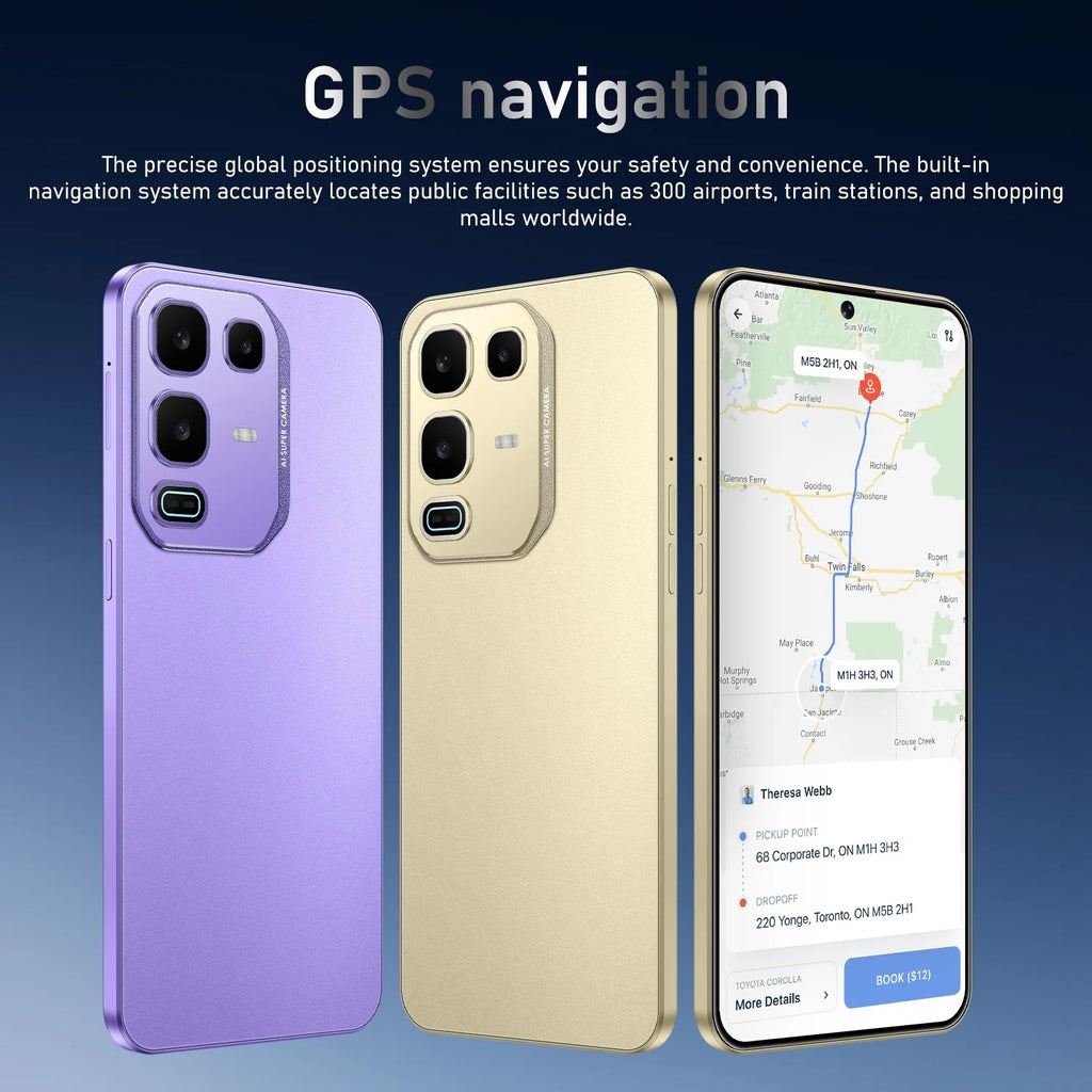 Tidesmit Note 50 Pro 5G smartphone with 108MP camera, 1TB storage, and 7.3-inch display global version