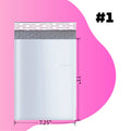 PBM#1 7.25x11 in Poly Bubble Mailers 2 Mil Waterproof Thick US Made Mailing Padded Self-Seal Lightweight