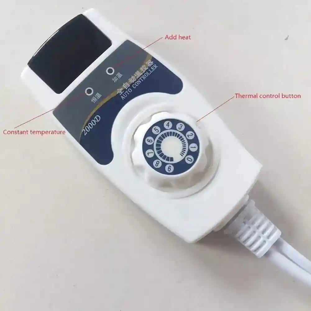 Electric Massager Controller for Jade Tourmaline Wellness Rugs Massage Cushion Tidesmit