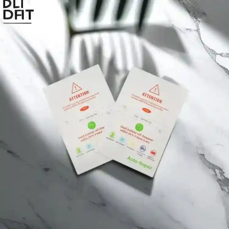 Hydrogel Screen Protector 20 Pack: 0.35mm HD Clear TPU Film for Smartphones Tidesmit