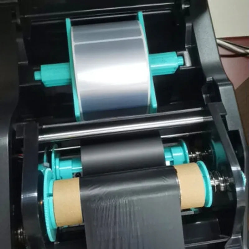 110mm*300m Black Ink Label Printing Use Custom Thermal Transfer Wax Ribbon for Barcode Label Printer