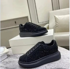 Stock X Luxury Designer Shoes Mens Womens Platform Black White Sneakers Trainers Shoes