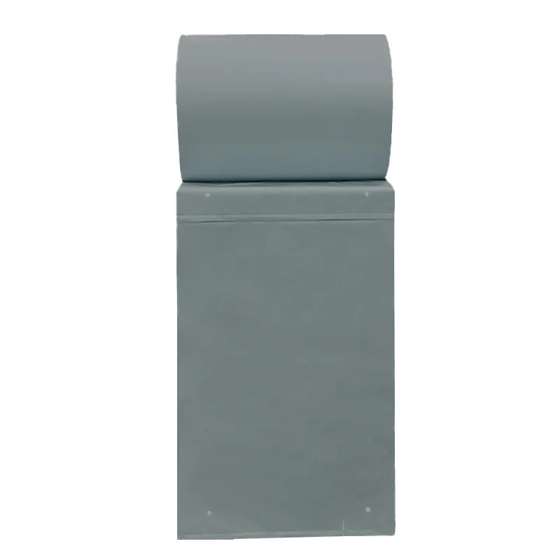 Gray pre-opened auto roll bag on a dispenser-style box