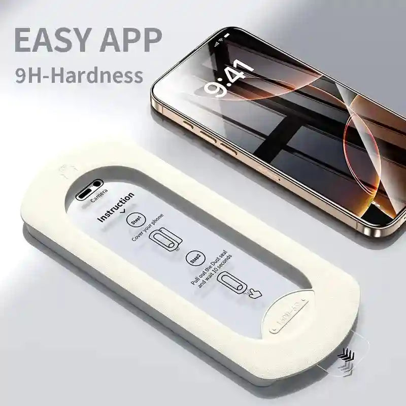 iPhone 16 Screen Protector Tempered Glass | 9H Hardness Case-Friendly Tidesmit