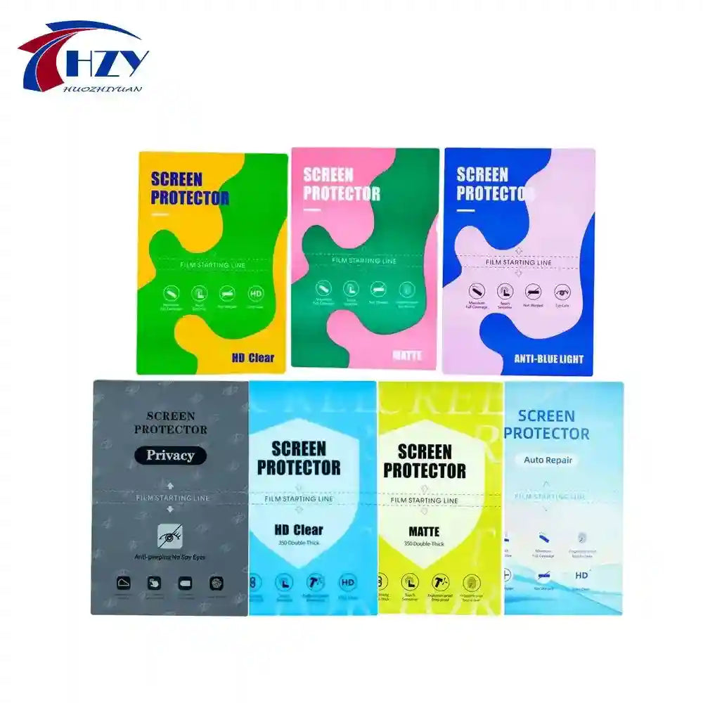 Anti Blue Light Screen Protector - 9H Hardness Eye Protection Film - 50pcs Tidesmit