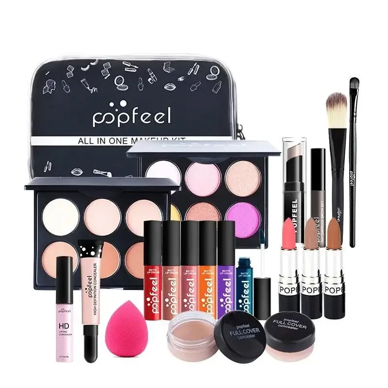 Professional Makeup Kit – All-In-One Salon-Quality Cosmetic Set Professional Makeup Kits Tidesmit