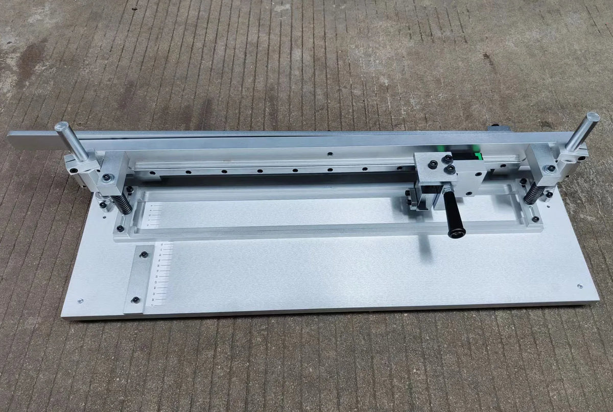 Manual Rigid Box V U Shape Grooving Machine for Cardboard MDF Paper Grey Board Chipboard Slotting Cutting Making Sample Groove