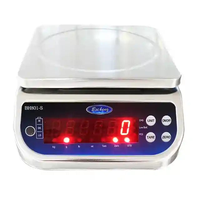 Digital Waterproof Scale IP68 Stainless Steel - App-Controlled Smart Scale Tidesmit