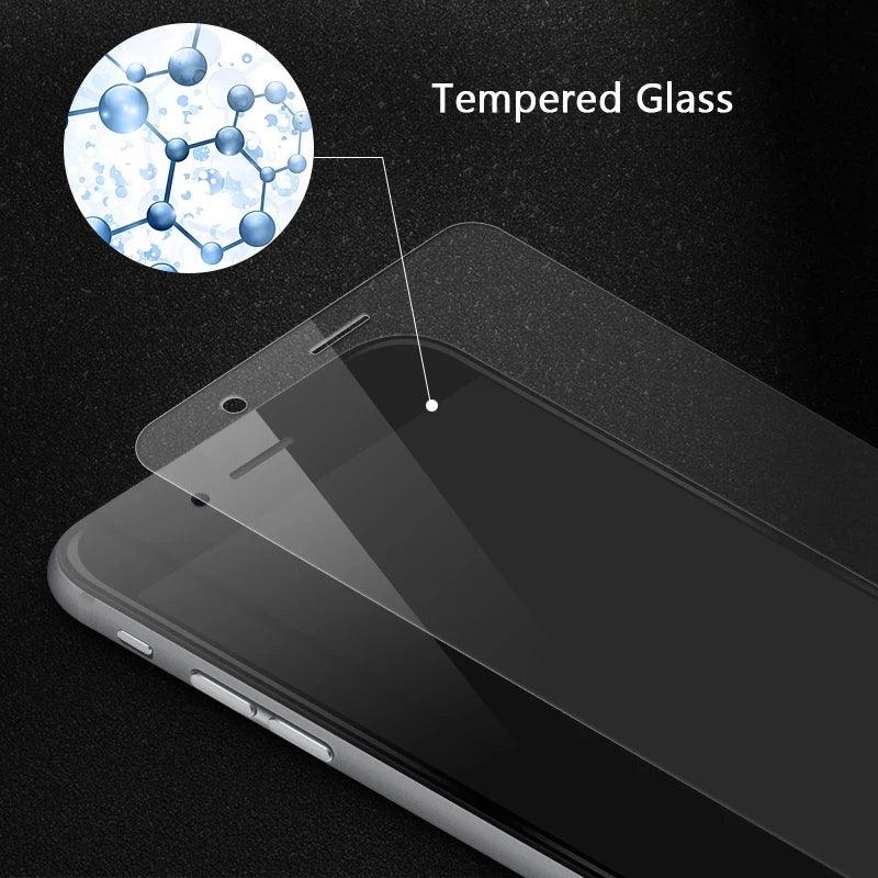 Samsung Galaxy A55 Screen Protector - 9H Tempered Glass 4-Pack Tidesmit