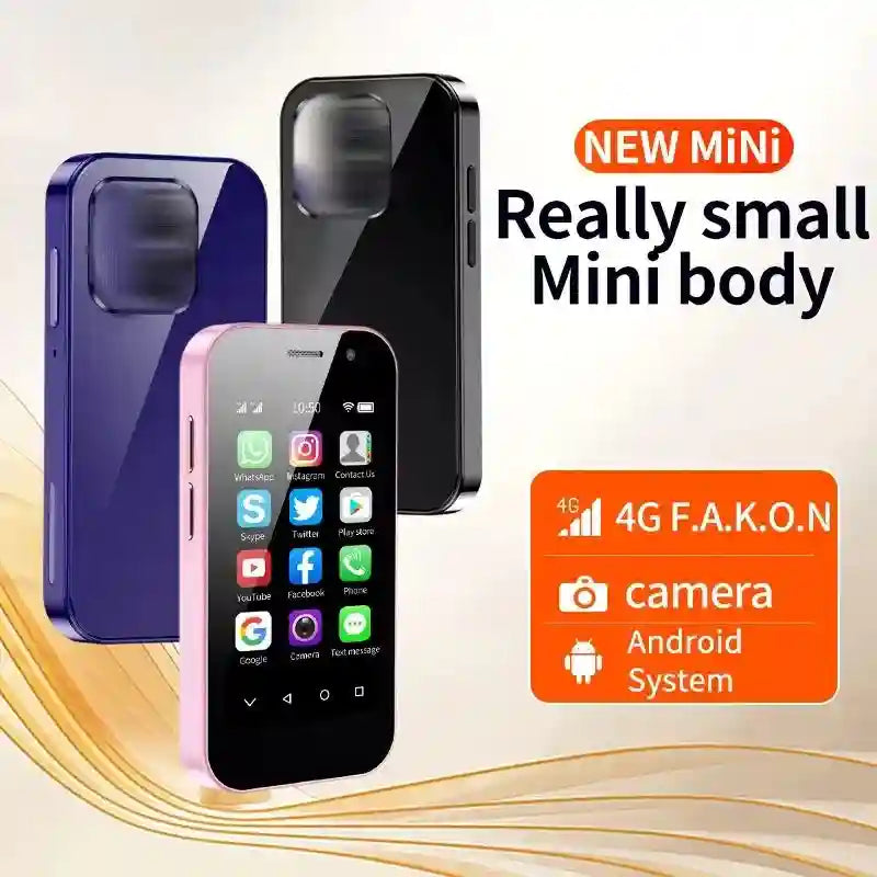 XS14 Pro Mini Smartphone: Compact 3GB RAM Dual SIM Phone Tidesmit