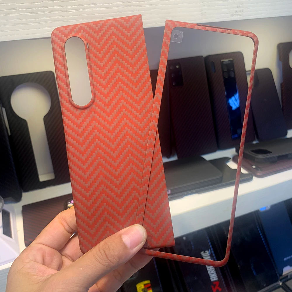 Samsung Galaxy Z Fold 6 Carbon Fiber Case | Ultra-Thin Aramid Cover Tidesmit