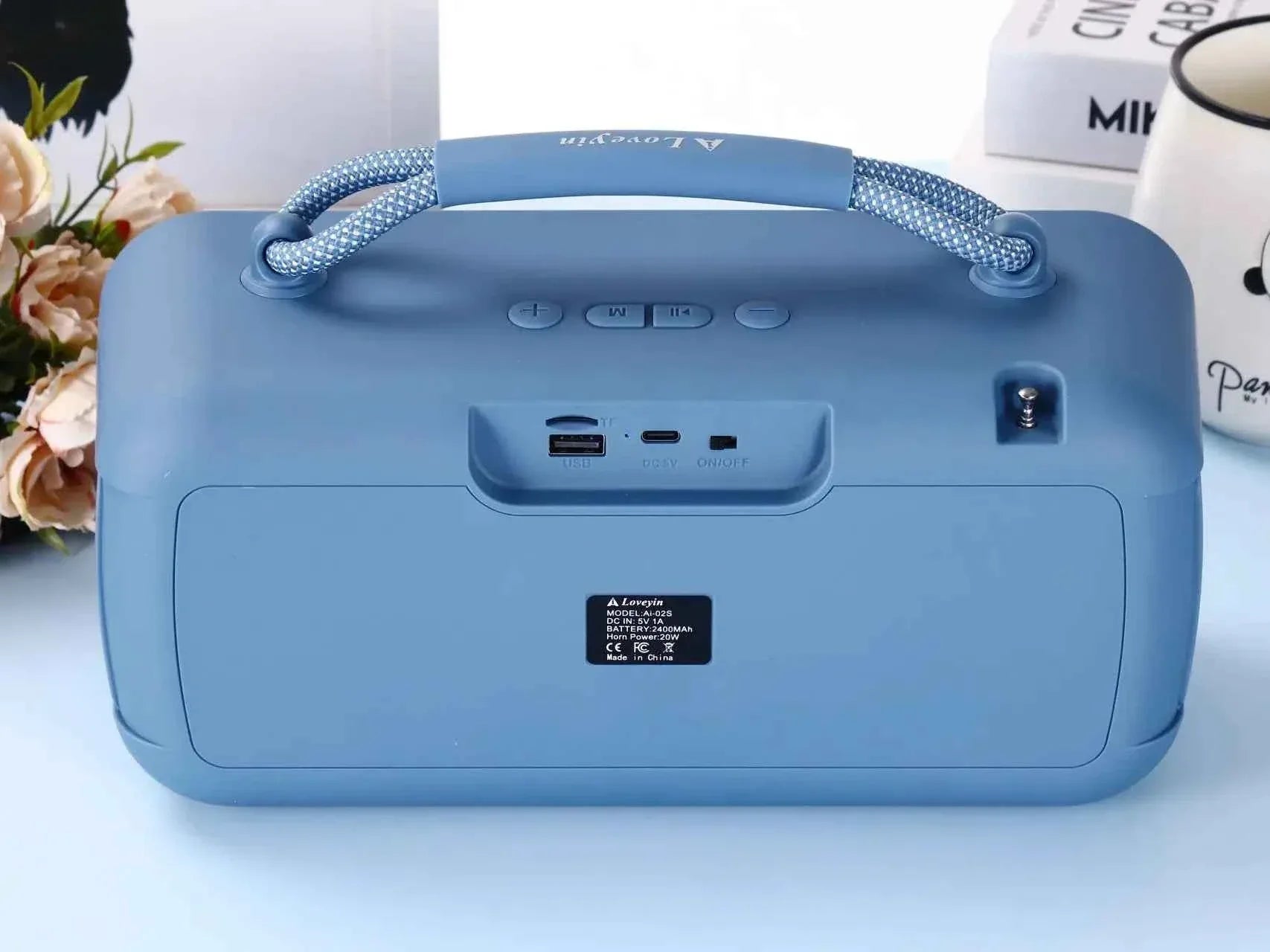 Portable Bluetooth Speaker - 20W Waterproof Wireless Audio with Bass Boost My Store