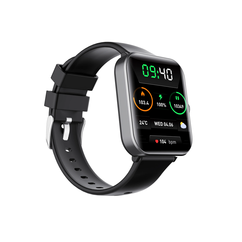 F57 Pro Smartwatch Fitness Tracker with Bluetooth Calling - Black My Store