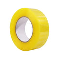 Yellow acrylic packing tape roll, pressure sensitive waterproof carton sealing