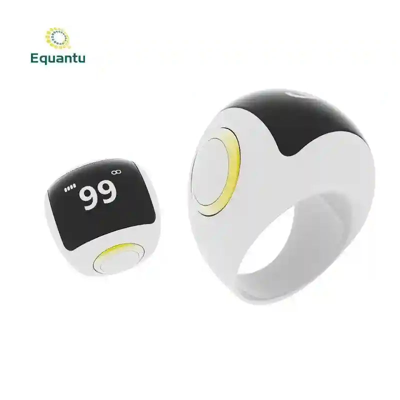 Tidesmit Smart Health Ring - Bluetooth Fitness Tracker with Heart Rate Monitor Tidesmit
