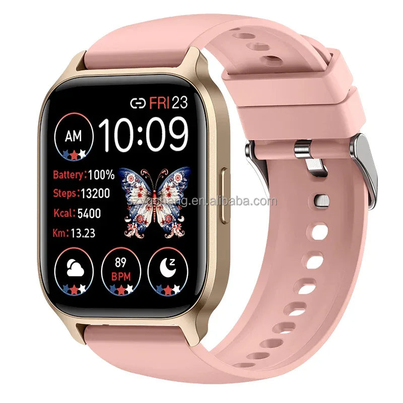 Y3 Smartwatch with Fitness Tracker & Heart Rate Monitor - Black My Store