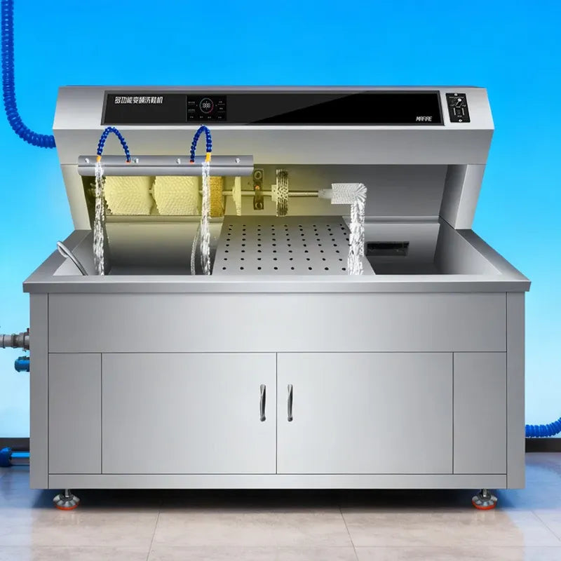 Low MOQ 220V/50HZ Customized Commercial Shoe Washing Machine Automatic Shoe Washing Machine & Shoe Dryer Machine