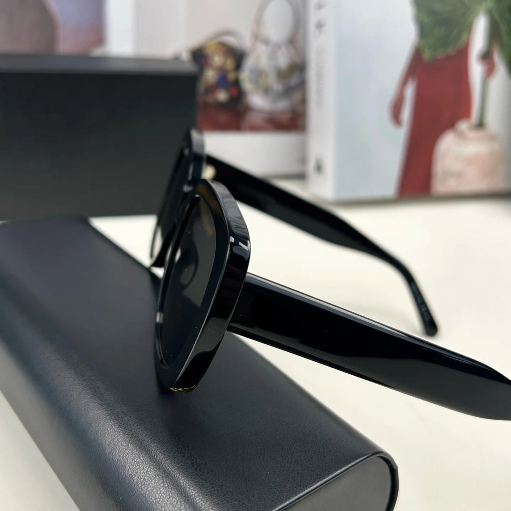 Trending Inspired Luxury High Quality Acetate Sunglasses Men Women Designer Shades Glasses UV400 Protection Banded Sunglasses