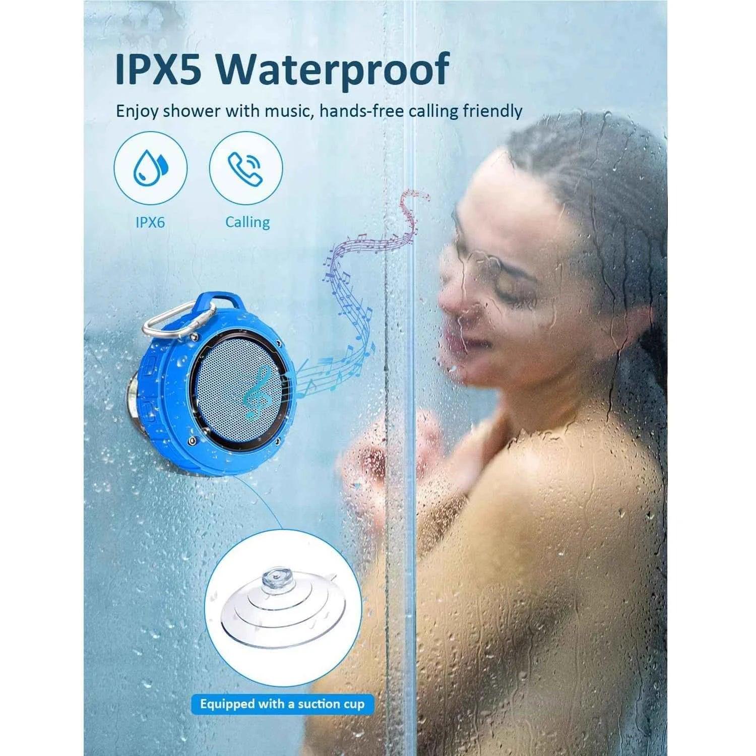 Portable Bluetooth Speaker: 12H Waterproof Wireless Audio, Blue My Store