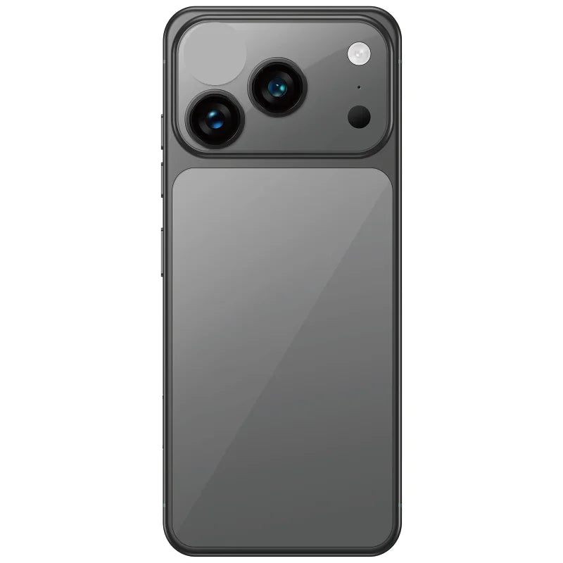Tidesmit 2025 Model 17 Pro smartphone showing the 6.9-inch 120Hz AMOLED screen and sleek metallic grey finish.