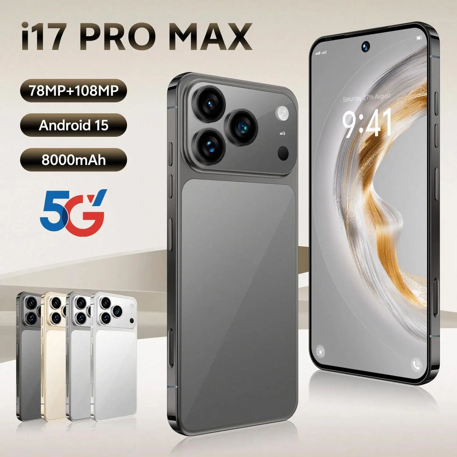 S23 5G Smartphone 1TB 16GB RAM Unlocked Dual SIM 7.3 Inch Display Tidesmit