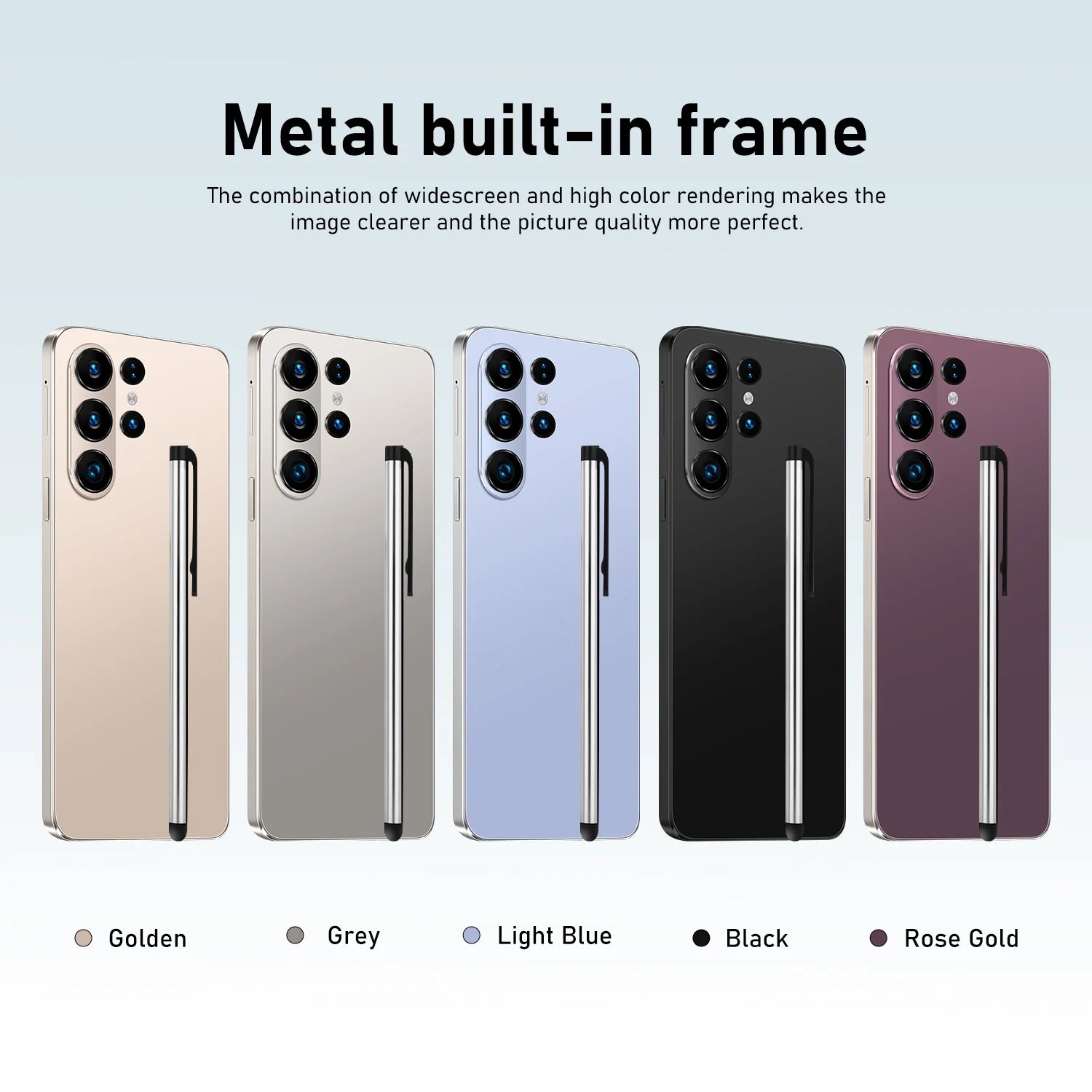 S26 Ultra 5G smartphone 7.3-inch display with 16GB RAM, 1TB storage, and pro-grade 108MP camera, global version