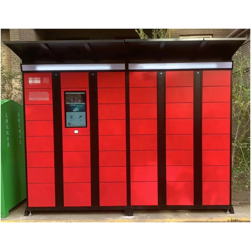 Smart Shoe Washing Locker 24 Hours Self Service Electronic Locker for Dry Cleaning Shop