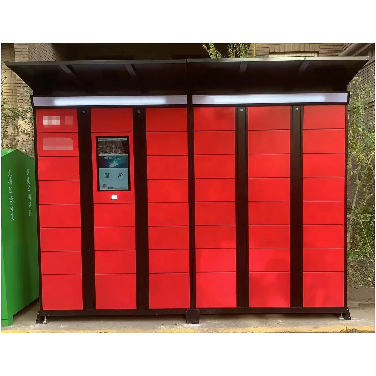 Smart Shoe Washing Locker 24 Hours Self Service Electronic Locker for Dry Cleaning Shop