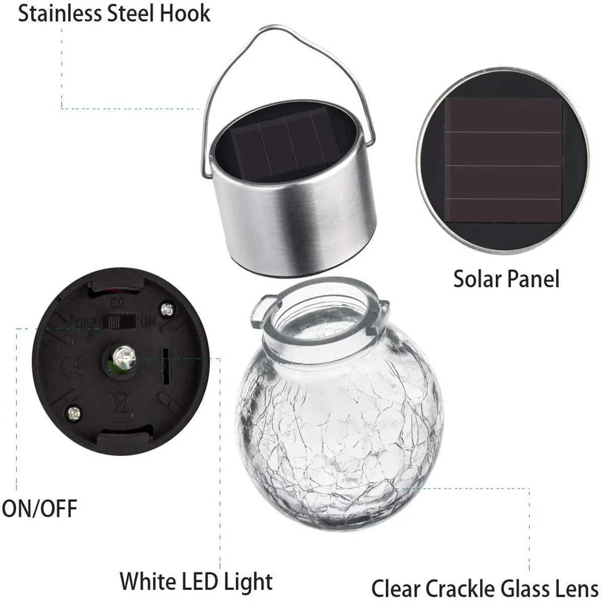 Solar Power Source Led Bulbs Festoon Light with Solar Panel Outdoor Street Solar Lamp for Garden Christmas Decoration Sun Light