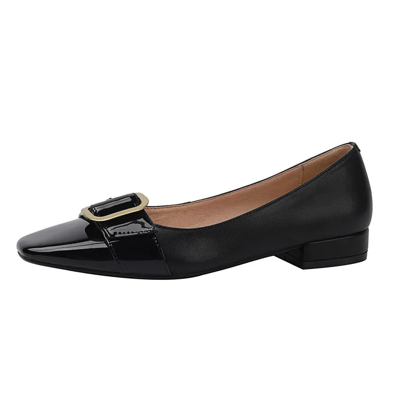 Scarp Donna Elegant Women's Fashion Trend 2026 Genuine Leather Slip-On Breathable Loafers Bayan Ayakkabi Luxury Mules