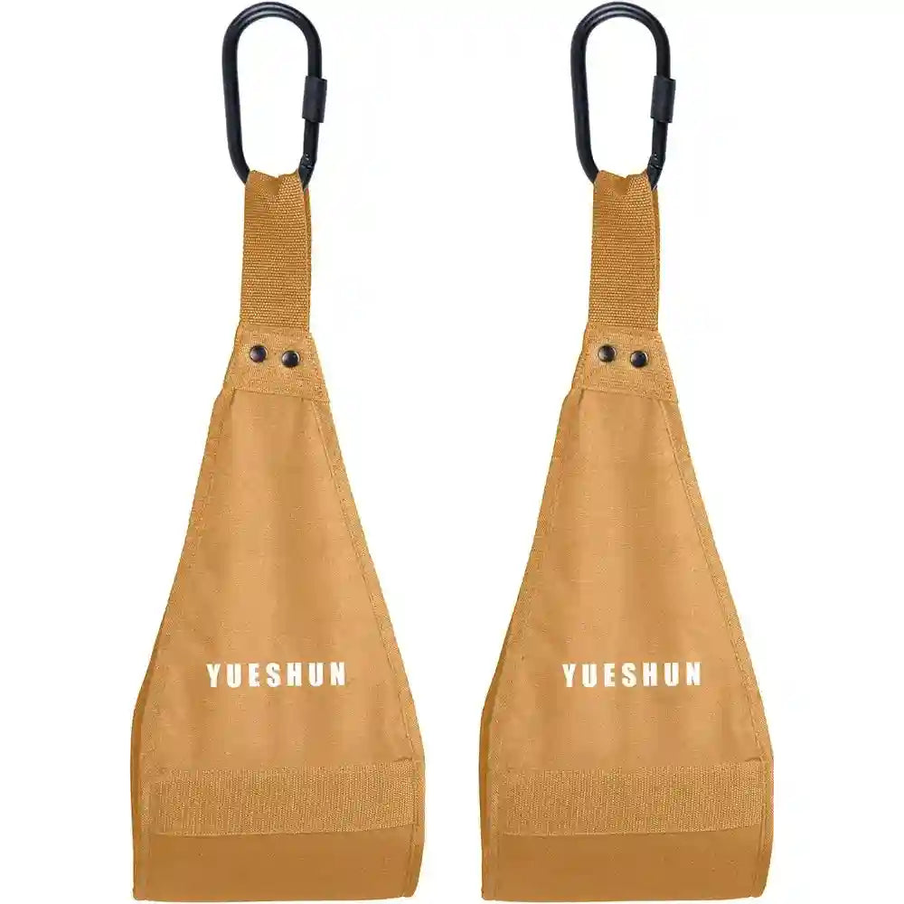 Ab Straps for Hanging Leg Raises - Padded Professional Core Support Tidesmit