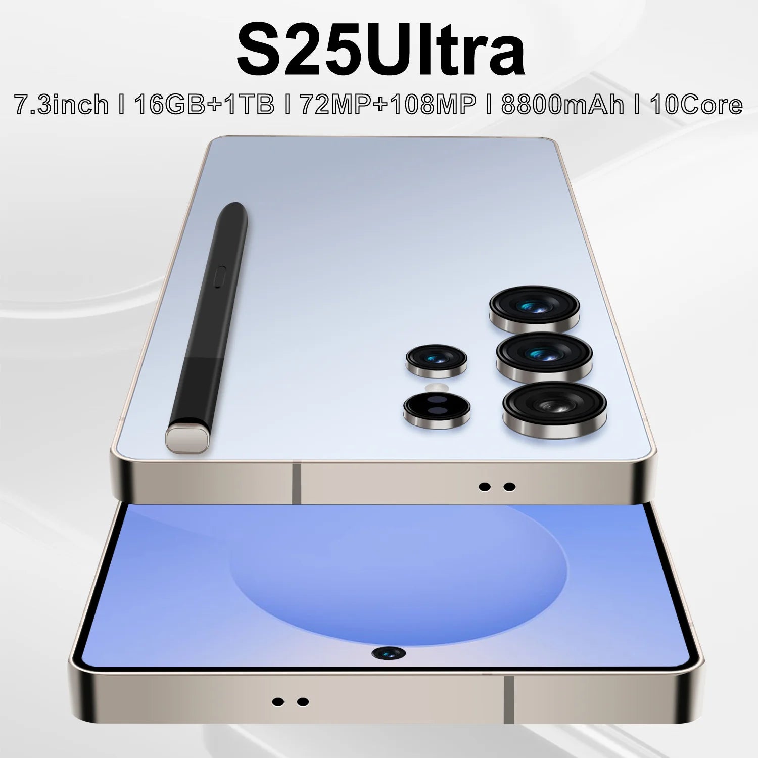 S25 Ultra 5G Smartphone, 16GB RAM, 1TB Storage - Dual SIM Tidesmit