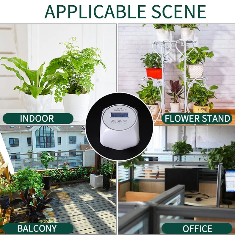 New Intelligent Drip Irrigation Water Pump Timer System Garden Plant Automatic Irrigation Controller Timer Watering Device Set