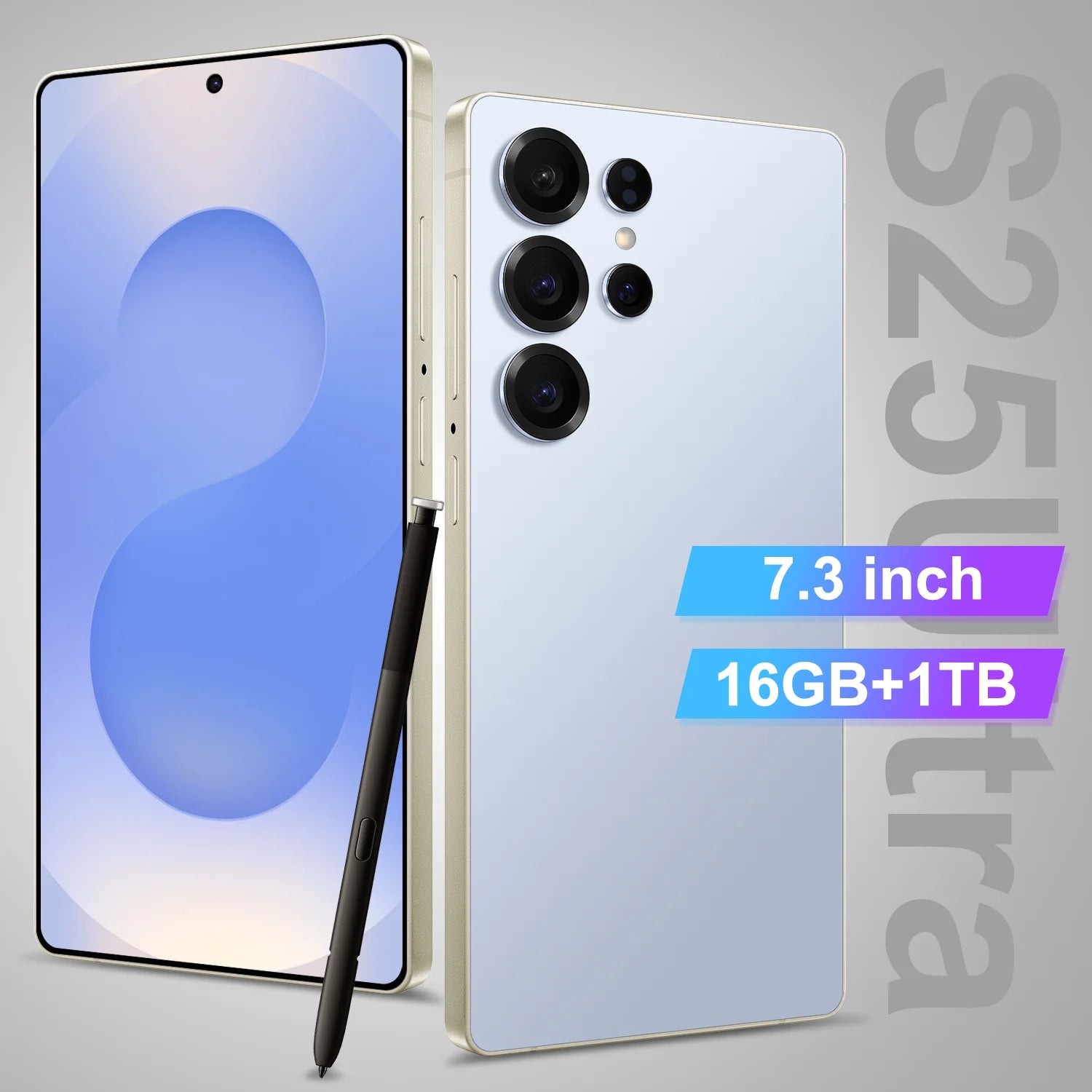 S25 Ultra 5G Smartphone - 1TB Storage, 16GB RAM, 7.3" AMOLED Tidesmit