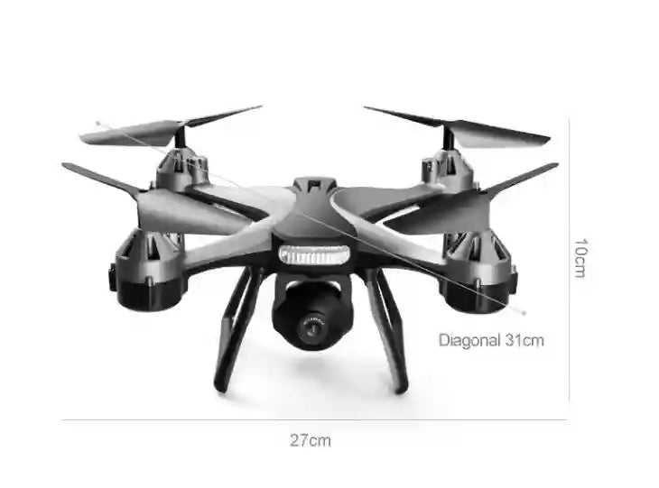 4K Foldable Camera Drone - JC801 WiFi FPV Quadcopter with Stabilized Lens Tidesmit