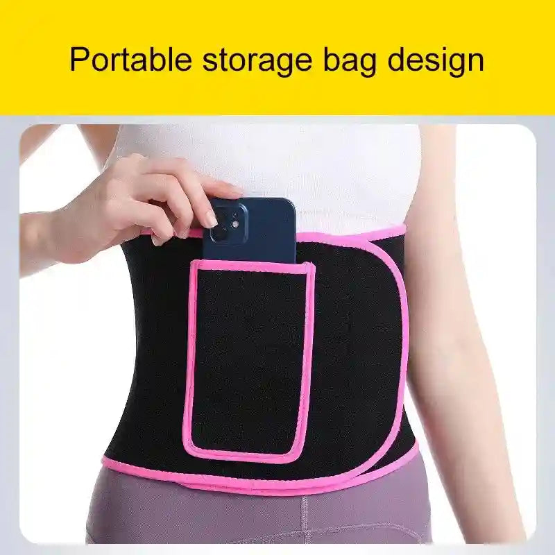 Waist Support Belt for Back Pain Relief - Adjustable Lumbar Brace Tidesmit