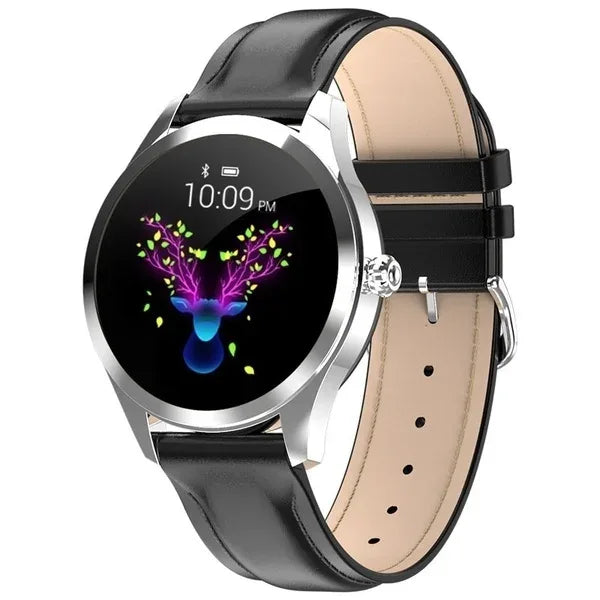 KW10 Waterproof Smartwatch for Women - Gold Stainless Steel Fitness Tracker My Store