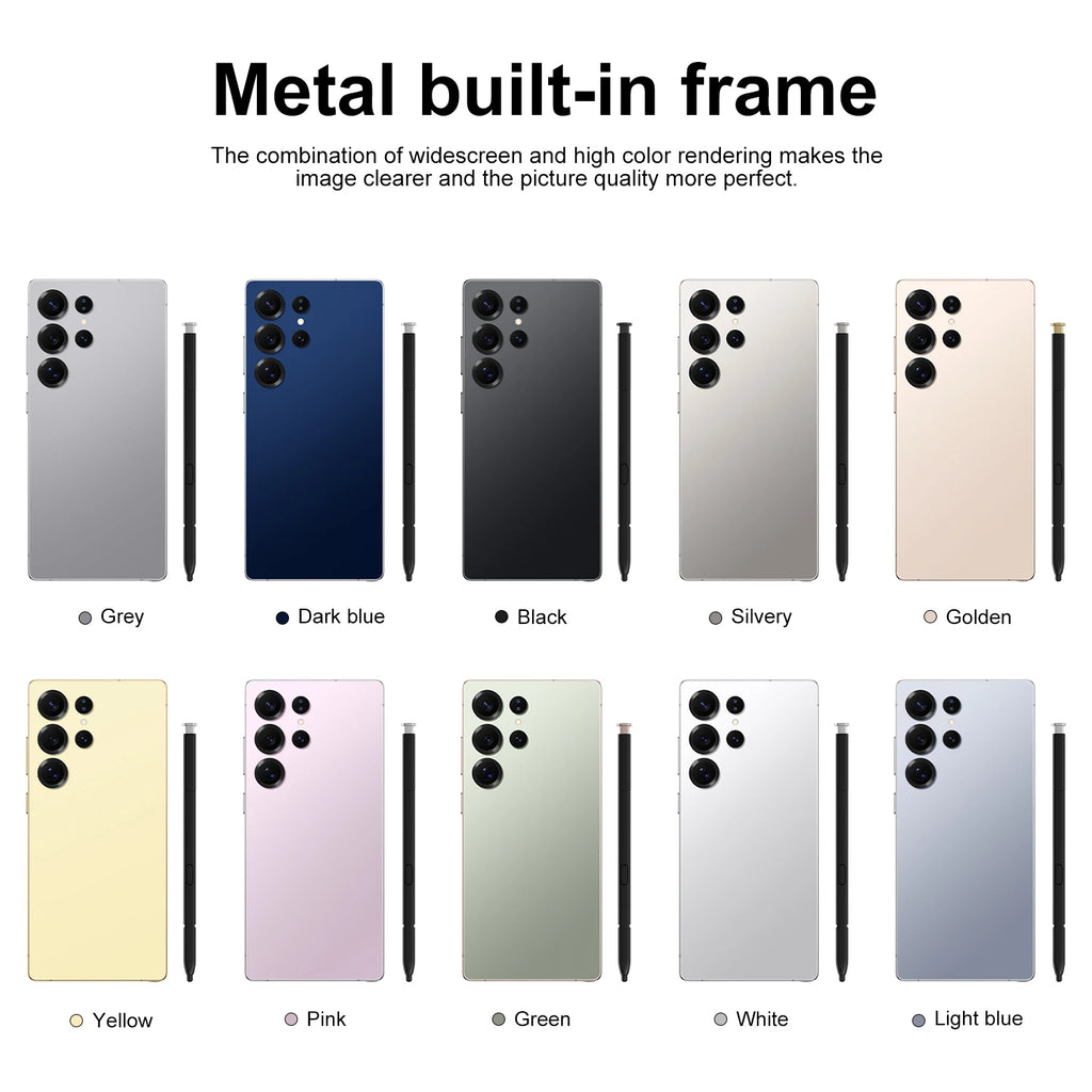 2025 New Arrival High-end S25 Ultra AI Gaming Phone 6.79inch 5g Unlocked Android Phone Support ChatGPT Google Play Drop Shipping