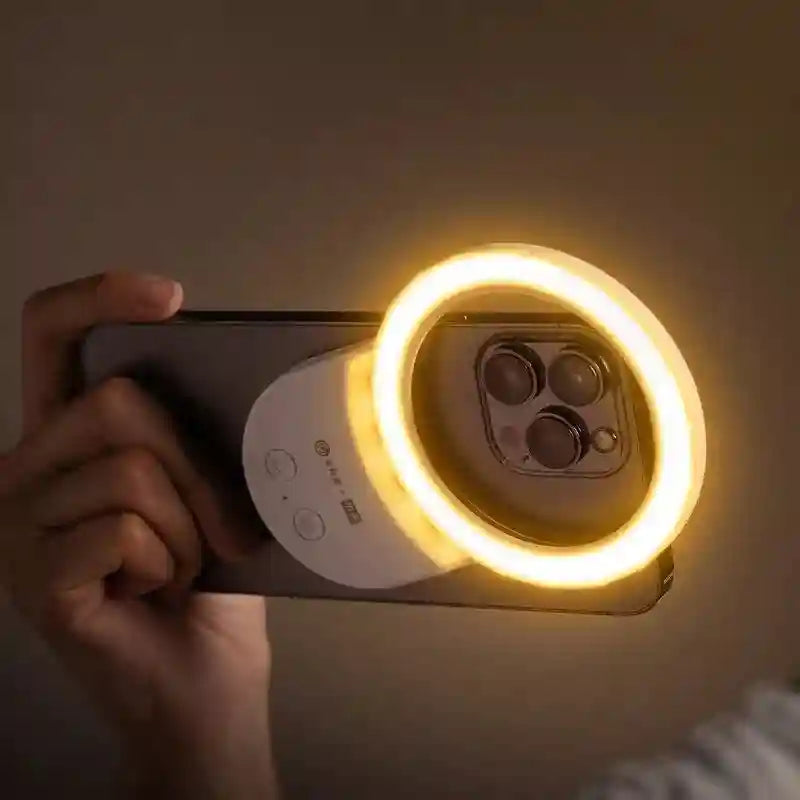 Mini Phone Fill Light K23: Portable LED for Content Creation Tidesmit