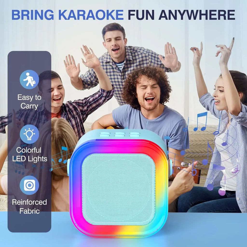 Portable Bluetooth Speaker with Dual Microphones - White Wireless Audio My Store