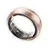Rose gold-tone smart ring with a smooth exterior and a technical interior, designed for health tracking and daily wear.