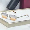 New Unisex Luxury Fashion Designer Polygonal Frameless Sunglasses Comfortable Light UV400 Gradient Lenses High-quality