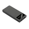Tidesmit 10000mAh Portable Charger with Built-in USB-C Cable & LED Display 3000mah-50000mah Black Tidesmit