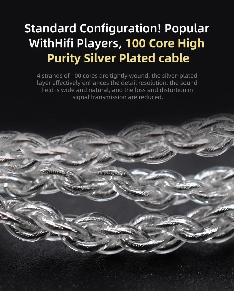 KZ ZSN Pro X Metal Earphones 1BA+1DD Hybrid Technology HIFI Bass Earbuds In Ear Monitor Headphone Sport Noise Cancelling Headset Tidesmit