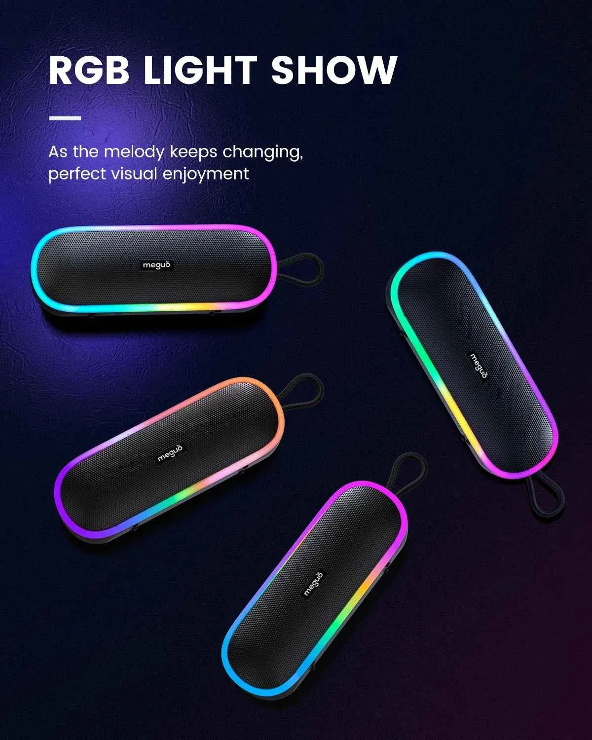 Portable Bluetooth Speaker: 24h Playtime Waterproof Wireless Audio My Store