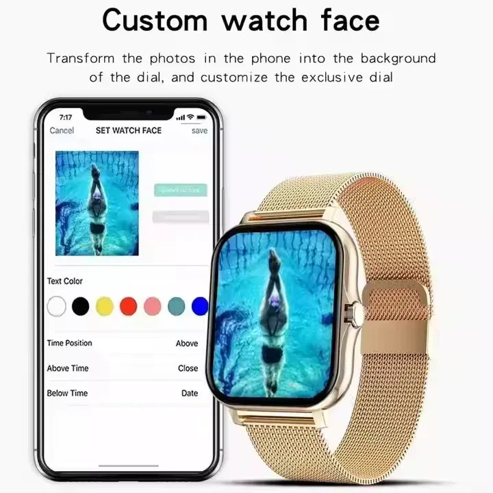 Y13 Smartwatch with Heart Rate Monitor and Bluetooth Calling My Store