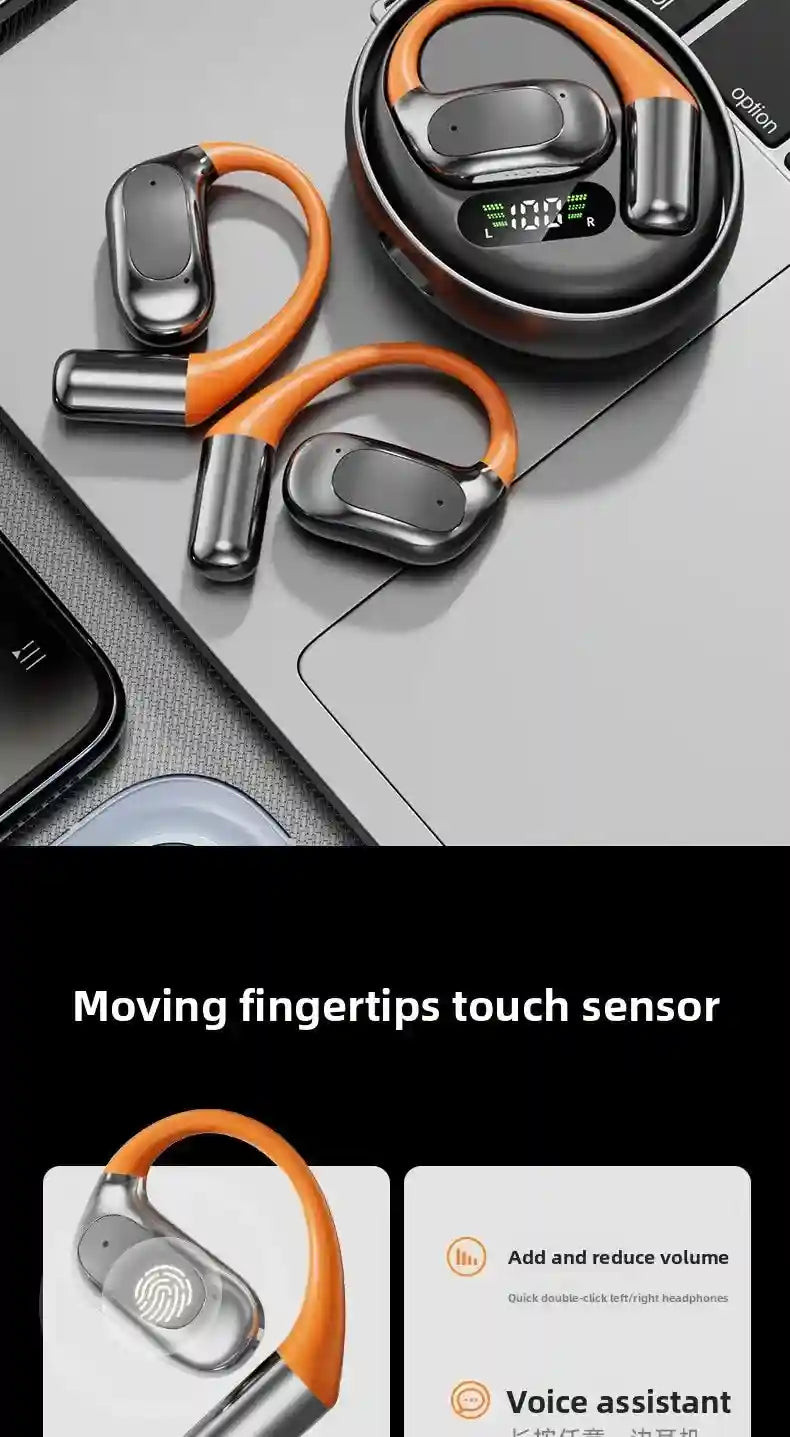 M113 Noise Cancelling Wireless Earbuds Rotating Chamber by Tidesmit Tidesmit