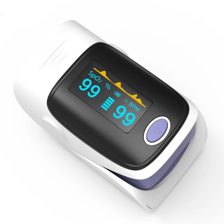 JYouCare Digital finger oximeter OLED pulse pulsioximetro SPO2 PR health alarm Fingertip oximetro de dedo & case family health