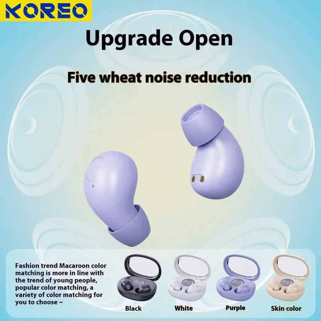 Tidesmit E27 Noise Cancelling Sleep Earbuds - Wireless Bluetooth Tidesmit